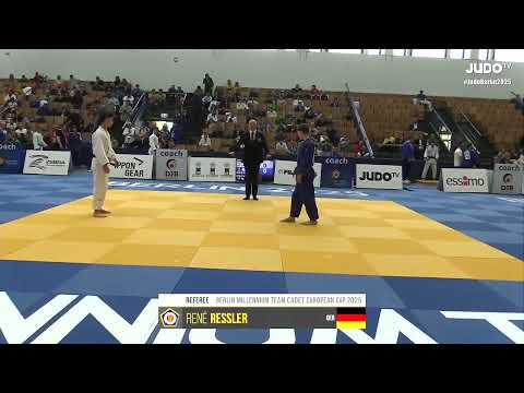 55KG MONTY Ruben FRA - MALIC Nelu MDA 34  🔴 BERLIN Cadet European Cup 2025