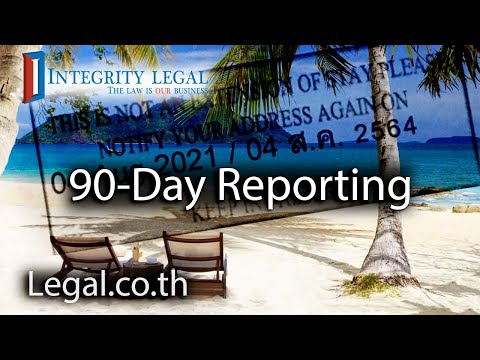 90-Day Reports to Thai Immigration in 2026?