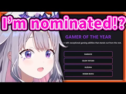 Bijou's Shocking Reaction to Gamer of The Year Nomination!