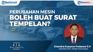 Apakah Diperbolehkan jika Membuat Surat Tempelan saat Mengubah Mesin Mobil?