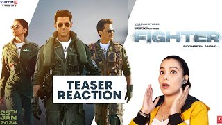 Fighter - Teaser Reaction | Hrithik Roshan | Deepika Padukone | Anil Kapoor | Siddharth Anand