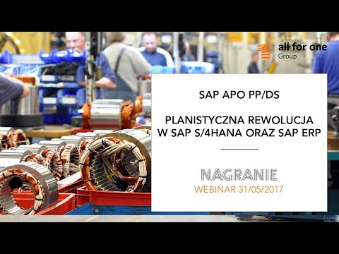 SAP APO PP/DS – planistyczna rewolucja w SAP S/4HANA oraz SAP ERP