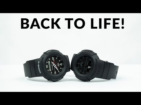 BACK TO LIFE! CASIO G-SHOCK AW-500E-1E