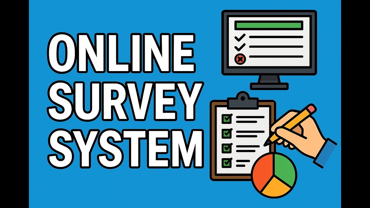 Online Survey System | Java + MySQL || Java Project