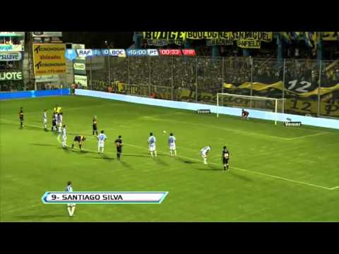 Penal errado por Silva Rafaela 1   Boca 0 Fecha 5 Torneo Final 2013 Fútbol Para Todos