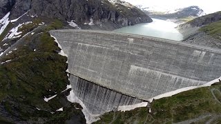 preview picture of video 'Drone Phantom DJ Suisse Valais barrage de la Dixence'