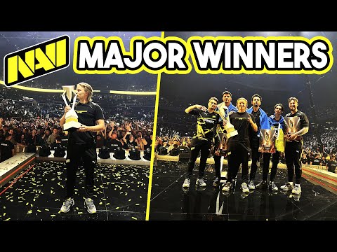 NAVI MAJOR Winning MOMENT of FIRST CS2 Major Copenhagen 2024 !(Congratulations NAVI)