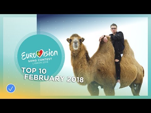 TOP 10: Most watched in February 2018 - Eurovision Song Contest