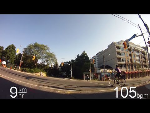 Toronto Bike Commute - July 2017