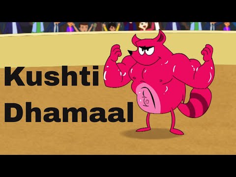 Kushti Dhamaal Ep 33 Pyaar Mohabbat Happy Lucky Indian Indian Cartoon Show