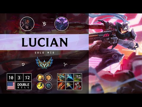 Lucian Mid vs Kassadin - NA Challenger Patch 14.13