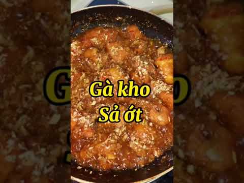 Gà kho sả ớt