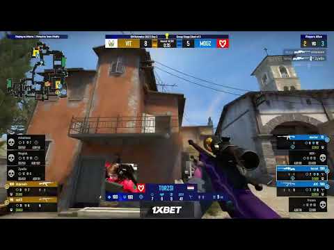 TORSZI AWP 4K SAVING THE ROUND | Vitality vs MOUZ | CSGO IEM Katowice 2022