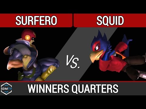 SDSU Biweekly 53 - Surfero (Falcon) vs. Squid (Falco) - SSBM Winners Quarters - Smash Melee