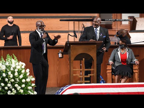 Bebe and Marvin Winans perform 'Good Trouble' at John Lewis funeral