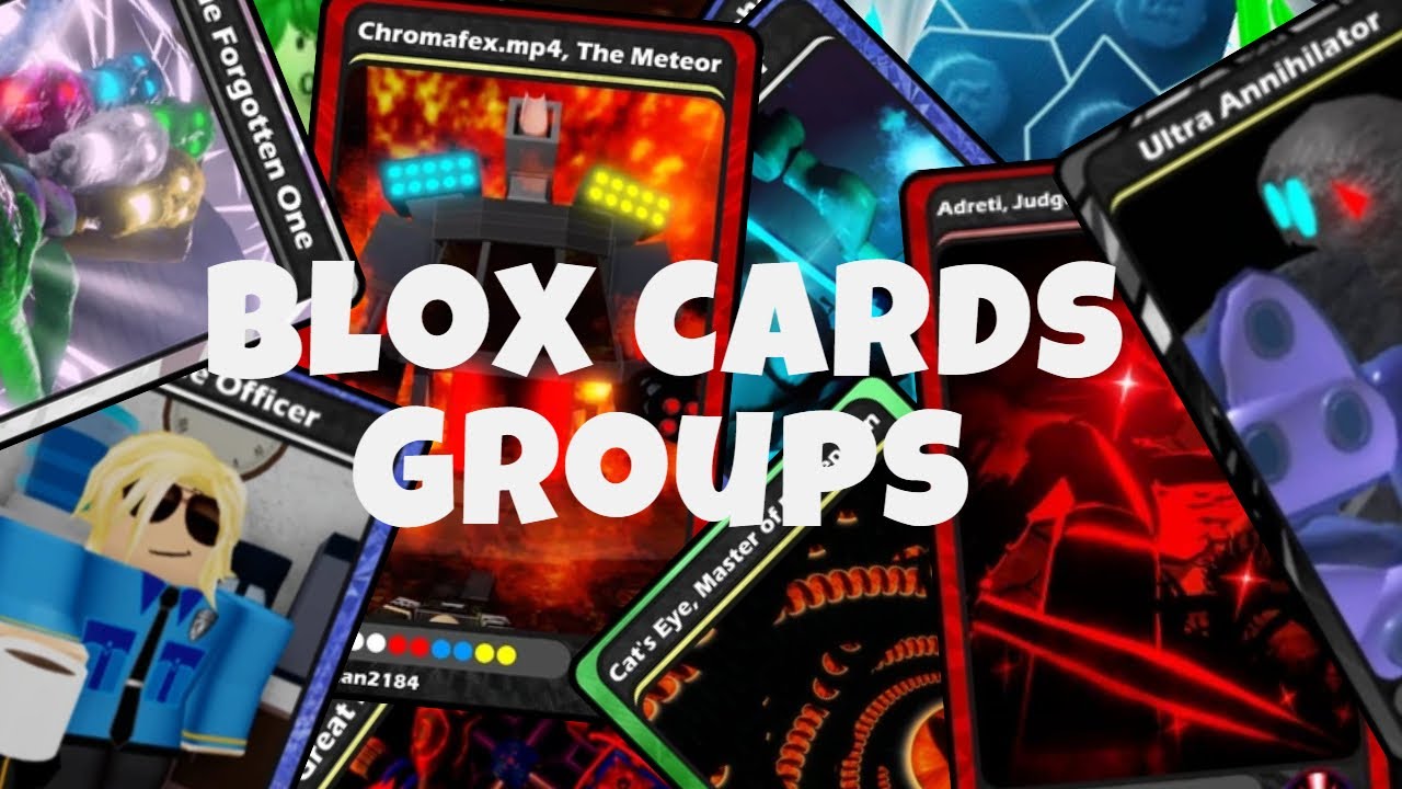 Blox Cards Guide: Groups
