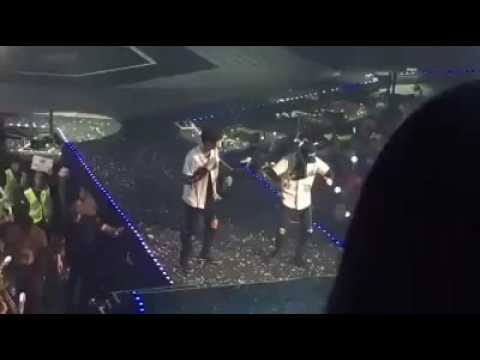 160910 CHANYEOL and D.O. EXOrDIUM in BANGKOK DAY 1