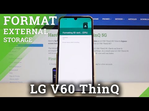 How to Format SD Card in LG V60 ThinQ – Erase External Storage