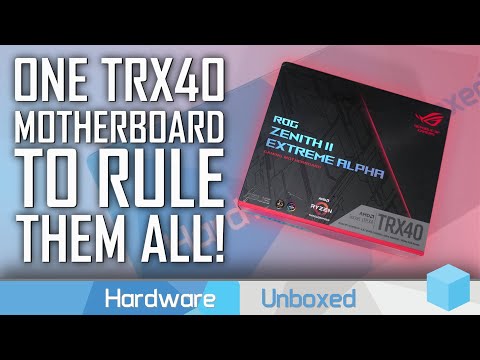 External Review Video TSoICLmisIg for ASUS ROG Zenith II Extreme (Alpha) Motherboard (sTRX4)