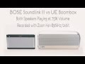 Bose Soundlink III vs UE Boombox Sound ...