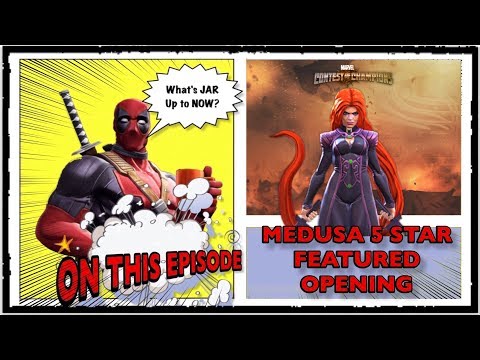 Marvel Contest Of Champions / Medusa 5 Star Featured Opening