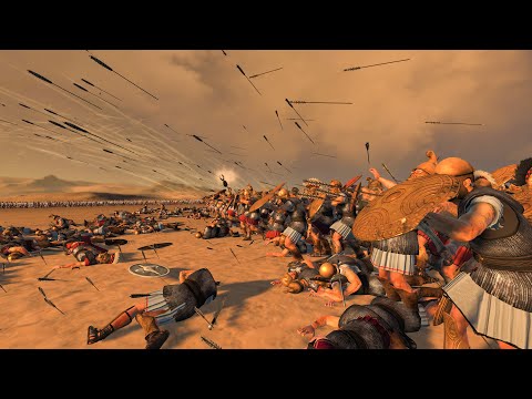 SELEUCID UNITS vs ARROW RAIN - Total War ROME 2