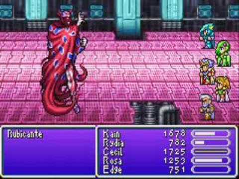 Final Fantasy IV (Advance) - Boss - Rubicante