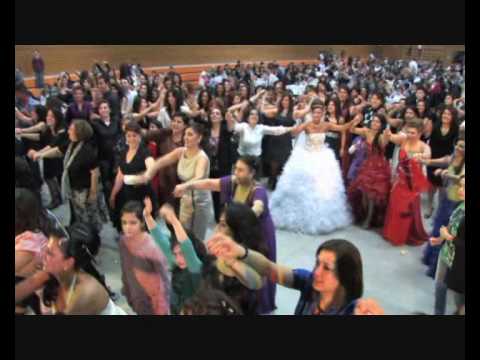 Grup Can Gurbetciler Erzincan Dügünü 13.02.10 Halay Cepki Pop(Filiz ile Engin)  Teil 4