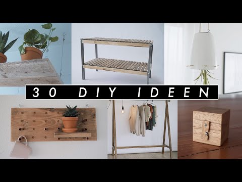 30 DIY & Upcycling Ideen aus Holz zum selber machen | EASY ALEX