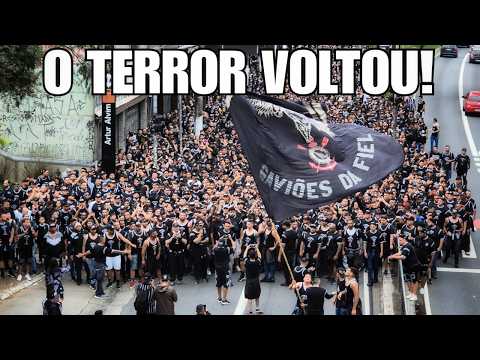 ESSE VÍDEO DA VOLTA DOS GAVIÕES É DE ARREPIAR! CAMINHADA HISTÓRICA DO MAR NEGRO CONTRA O GRÊMIO