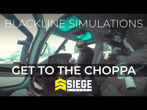GET TO THE CHOPPA! BLACKLINE SIMULATIONS AIRSOFT GAMEPLAY