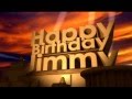 Happy Birthday Jimmy
