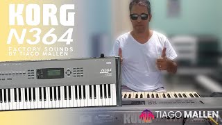 Video thumbnail for KORG N364/N264 - (FACTORY SOUNDS) by TIAGO MALLEN TEST SOUNDS @KorgOfficial #korg #tiagomallen #keyboard #00 by Tiago Mallen