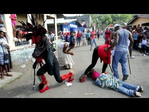 "Congos" y diablos en Panamá