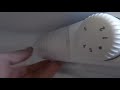 Changing lightbulb in fridge freezer refrigerator