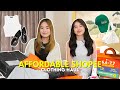 AFFORDABLE SHOPEE CLOTHING HAUL (as low as ₱99!) | Princess And Nicole