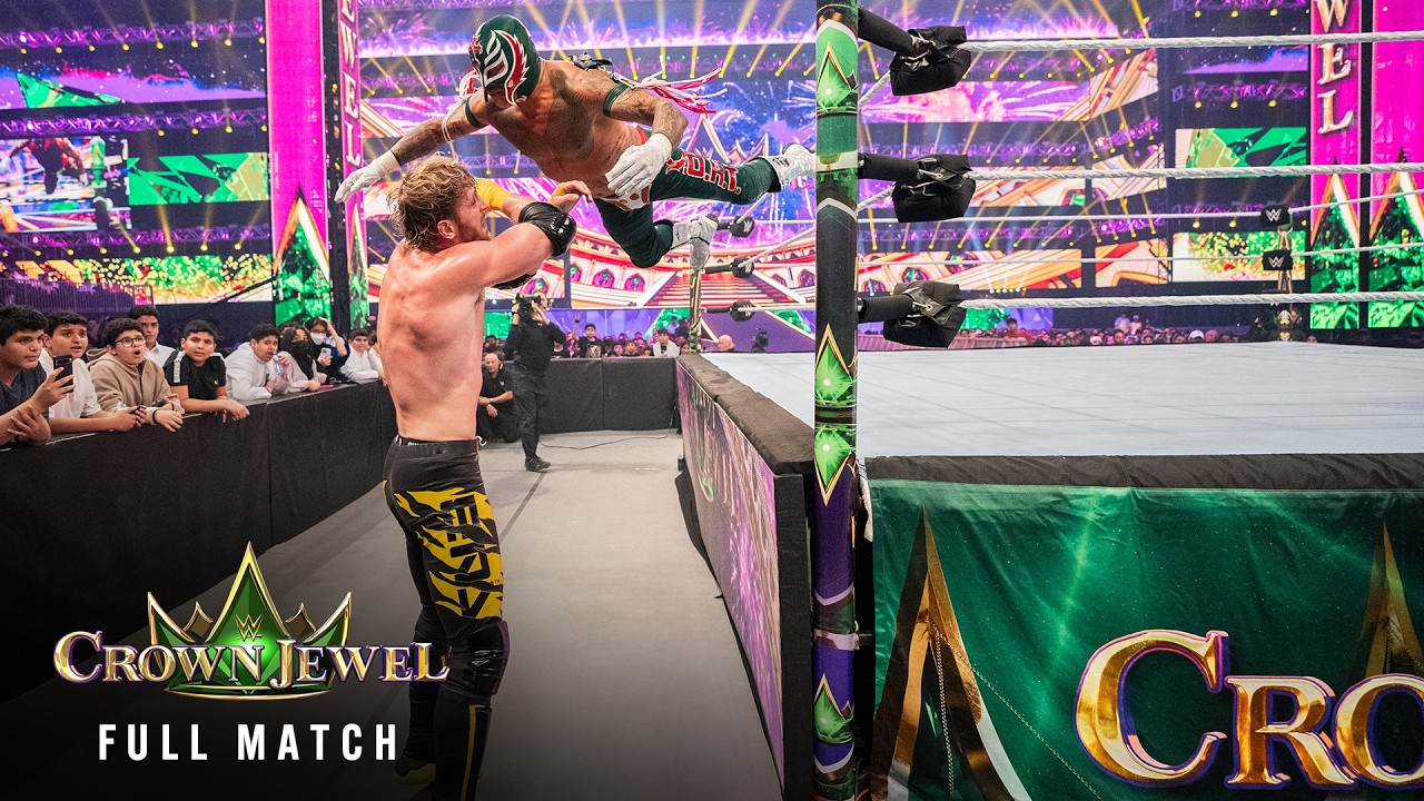 FULL MATCH: Rey Mysterio vs. Logan Paul | United States Title Match: Crown Jewel 2023