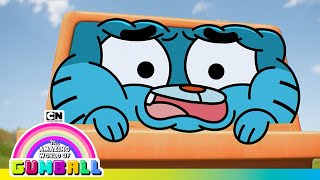 Darwin & Carrie's Relationship Trouble?! 👻 | The Amazing World of Gumball | Cartoon Network UK