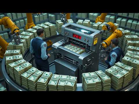 Come viene stampato il DENARO FALSO - All'interno della PIÙ GRANDE fabbrica di dollari FALSI