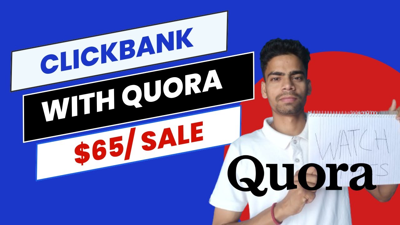 Clickbank With Quora - Try This Dead Method In 2024