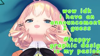 wow announcement i wonder what this is LMAO