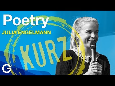 Stille Wasser sind attraktiv! // Julia Engelmann (Ausschnitt)