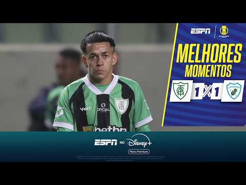 Gols e melhores lances de América-MG x Londrina