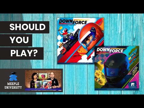 Downforce and Wild Ride Expansion - Should You Play? A Board Game Review