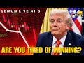 Lemon LIVE At 5 Stagflation Flight Delays Just Another Day In Trump S America May 7th 2025