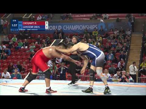 Qual. FS - 88 kg: B. CHOIJAMTS (MGL) v. A. GHASSEMI SAB (IRI)