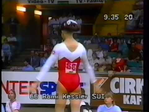 Romi Kessler 🇨🇭 VT AA 9.350 1983 European Championships
