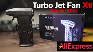 Soprador Portatil - Violent Fan X9 Air Blower | Aliexpress - Unboxing