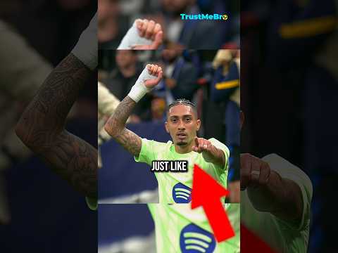 THE MEANING BEHIND RAPHINHA'S CELEBRATION