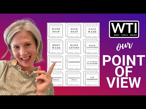 TESWEY Waterproof Labels for Bottles - WTI product video review